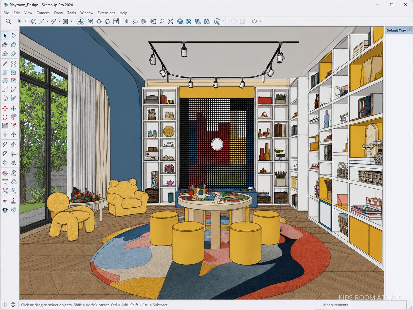 Studio volumetrico SketchUp