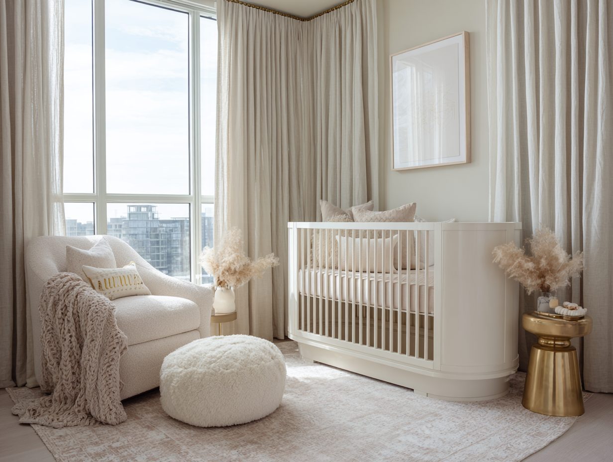 Nursery Vittoria — avorio e oro
